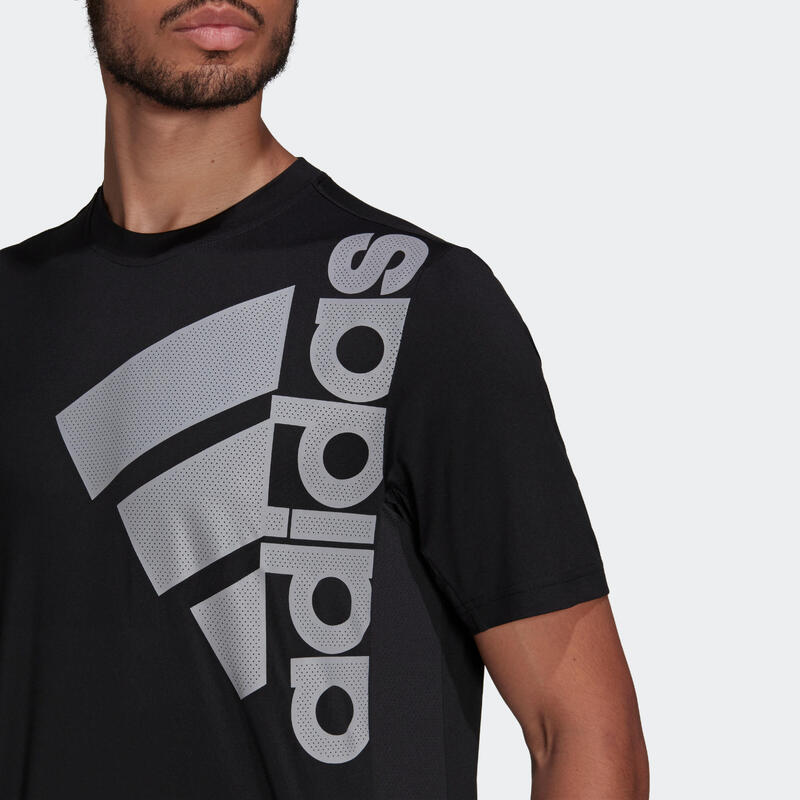 T-shirt adidas logo noir