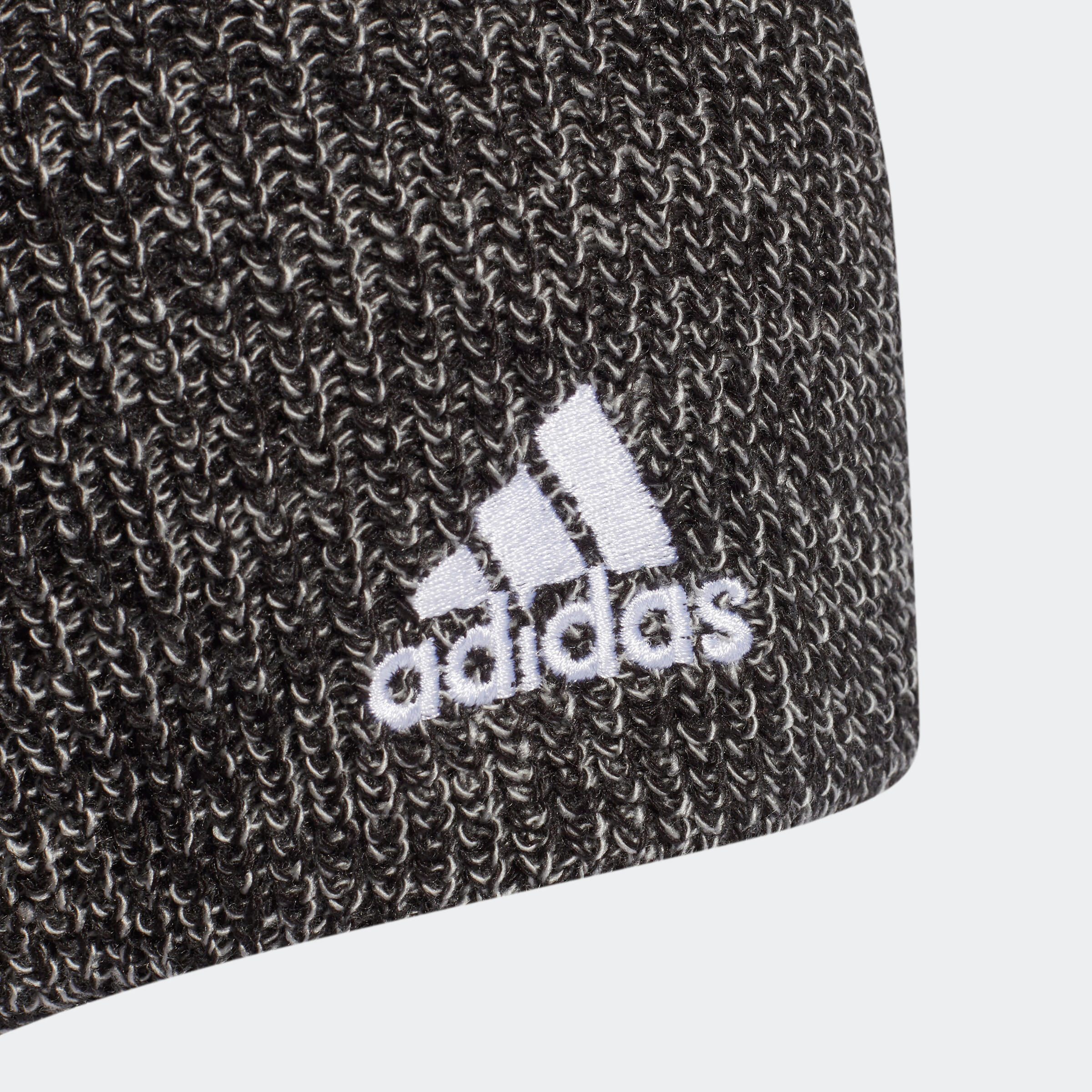 Bonnet adidas gris chiné 3/4