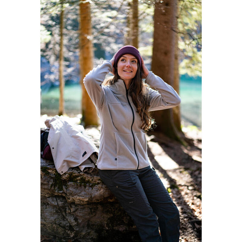 Kadın Su Geçirmez Outdoor Kar Montu/Kışlık Mont - Gri - NH100 0 °C