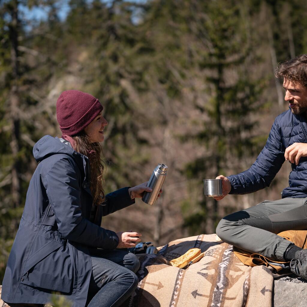 JAKNA ZA PLANINARENJE SH900 MOUNTAIN MUŠKA NEPROMOČIVA 3-U-1 ZA DO -10 °C