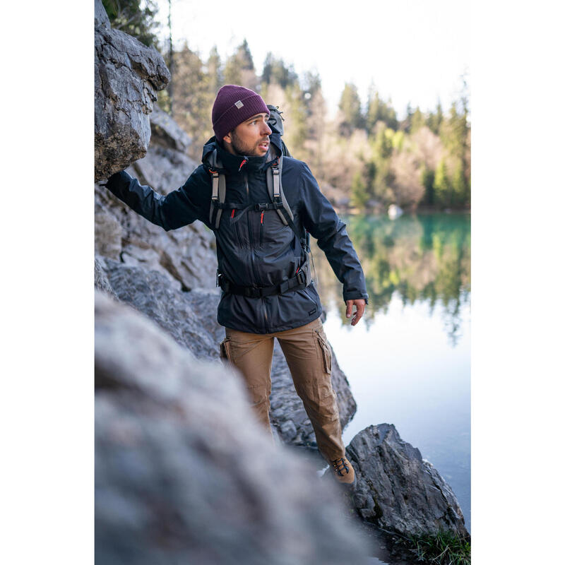Pánská turistická nepromokavá bunda 3 v 1 MH 500 Mountain