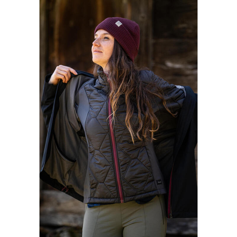 Dámská turistická bunda 3v1 -10 °C nepromokavá SH500 Mountain