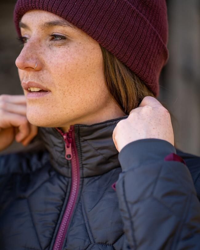 Waterdichte 3-in-1 trekkingjas voor dames Travel 500 -8°C