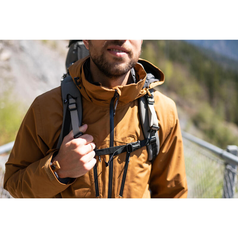 Erkek Su Geçirmez Outdoor Kar Montu/Kışlık Mont - Bej - MH500 -10 °C