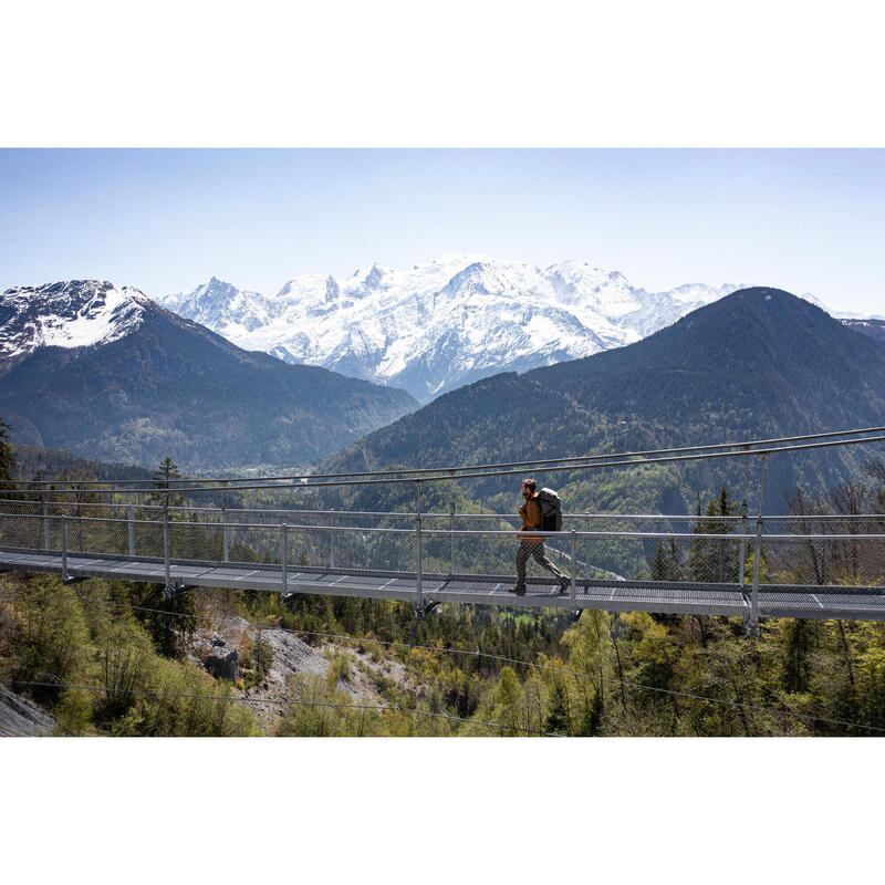 Erkek Outdoor Trekking Sırt Çantası - 70+ 6 Litre - Haki - Travel 900
