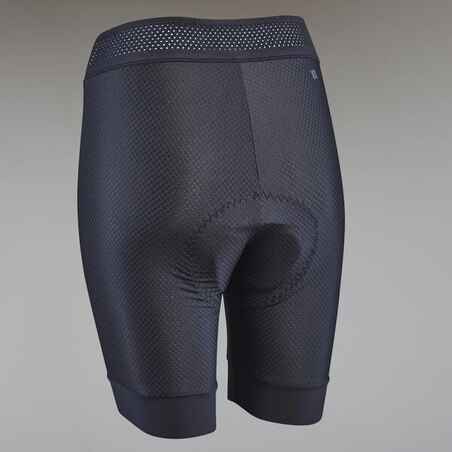 Women's Mountain Biking Undershorts Explore 700 - Black