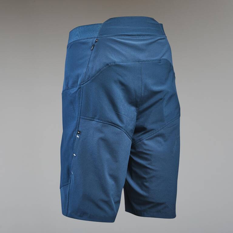 Men's MTB Shorts EXPL 500 - Blue/Green