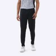 decathlon👖Men Polyester Slim-Fit Gym Track Pants - Black @decathlon_india  