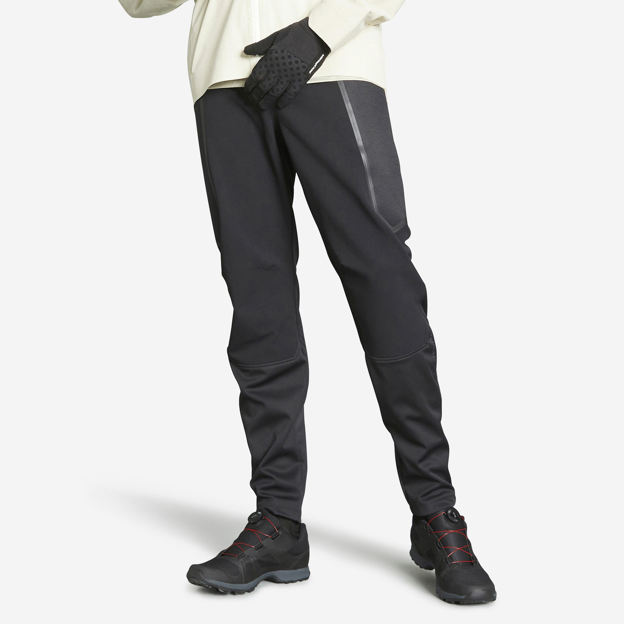 Rockrider - Pantalon Hiver De Vélo Vtt Expl 500 Noir - Pantalons - Velos Et Equipements Vtt - Noir - 44l - Decathlon