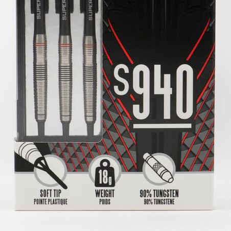 S940 Soft Tip Darts Tri-Pack