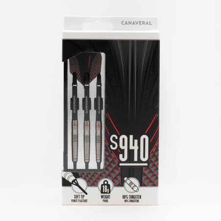 S940 Soft Tip Darts Tri-Pack
