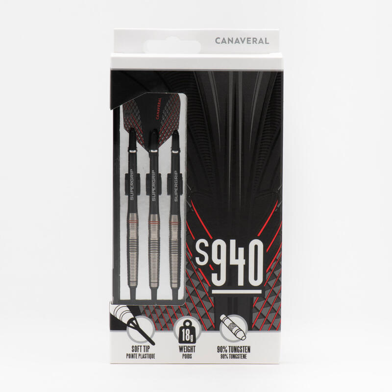 Săgeată S940 vârf plastic darts x3