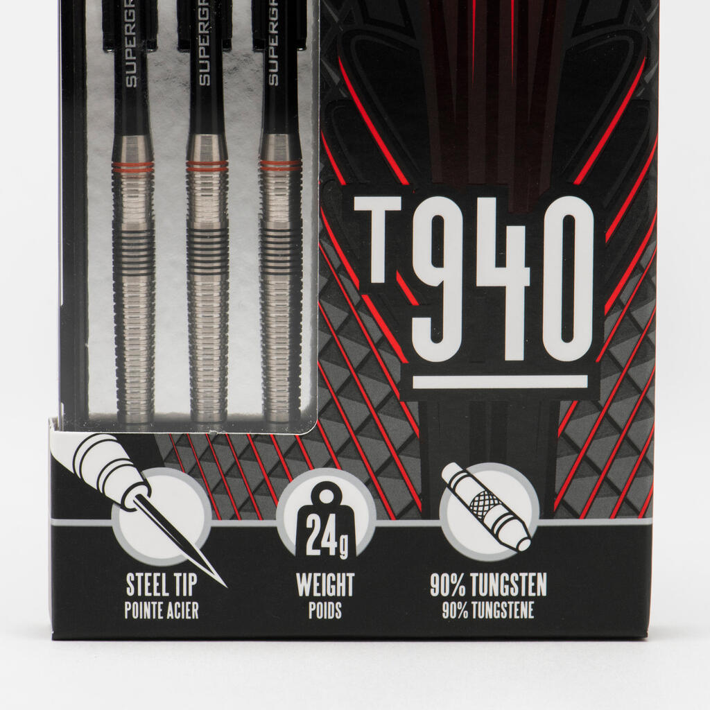 T940 Steel-Tipped Darts Tri-Pack