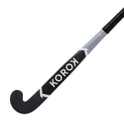 Kids'/Teens' 100% Fibreglass Mid-Bow Indoor Hockey Stick FH500 - Grey