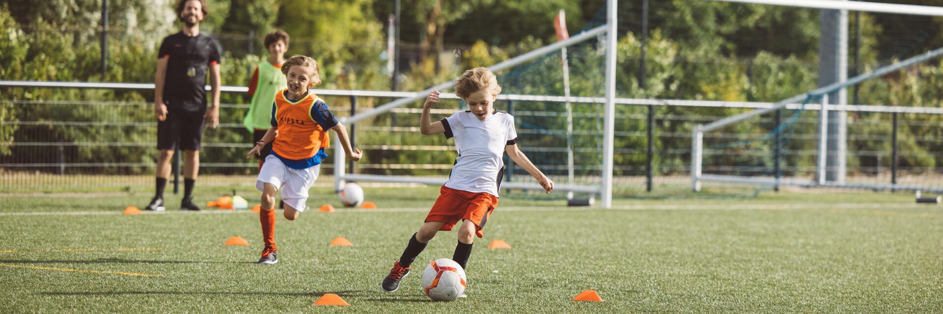 apprendre jouer football foot decathlon kipsta