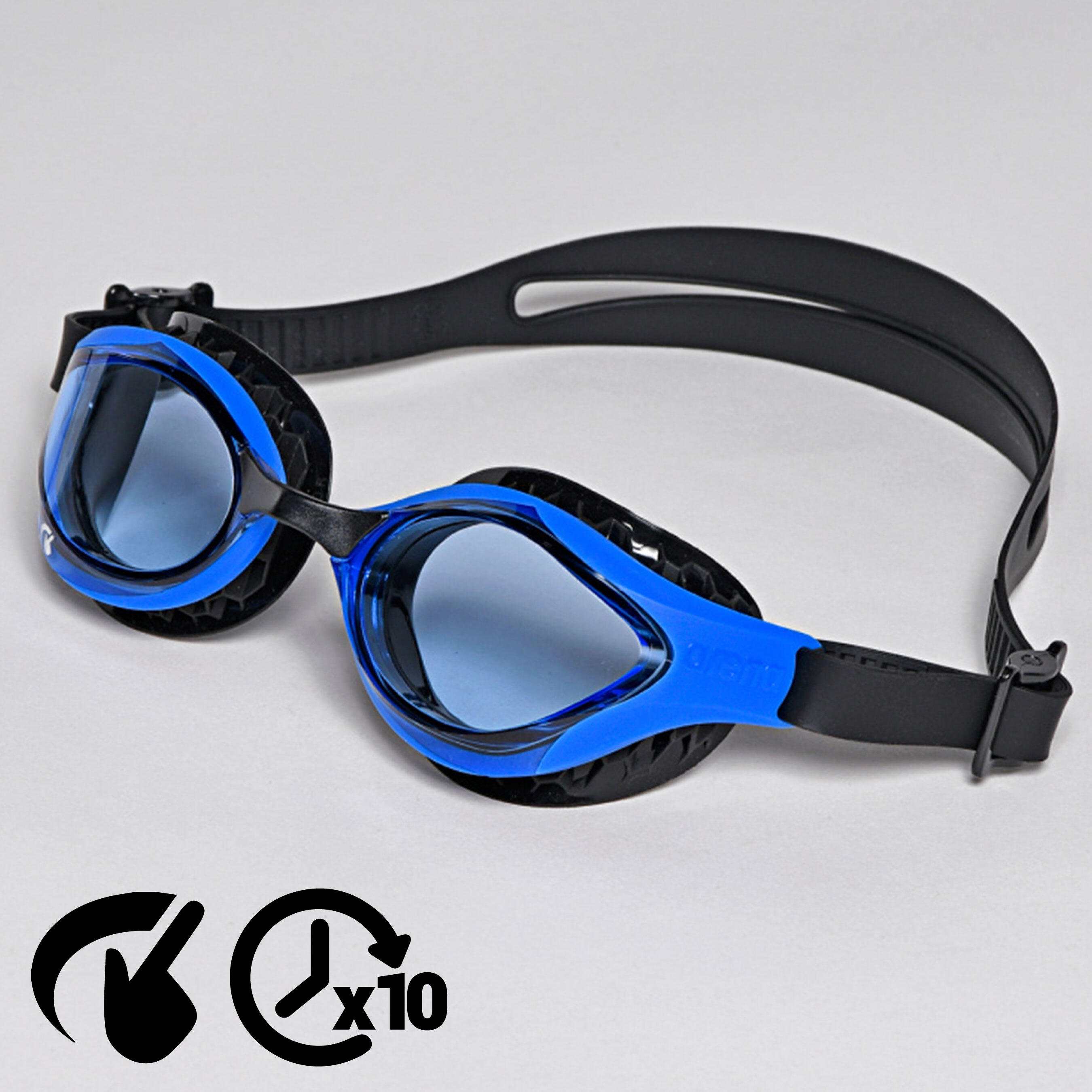 Swimming goggles Arena Airbold Swipe Black Blue