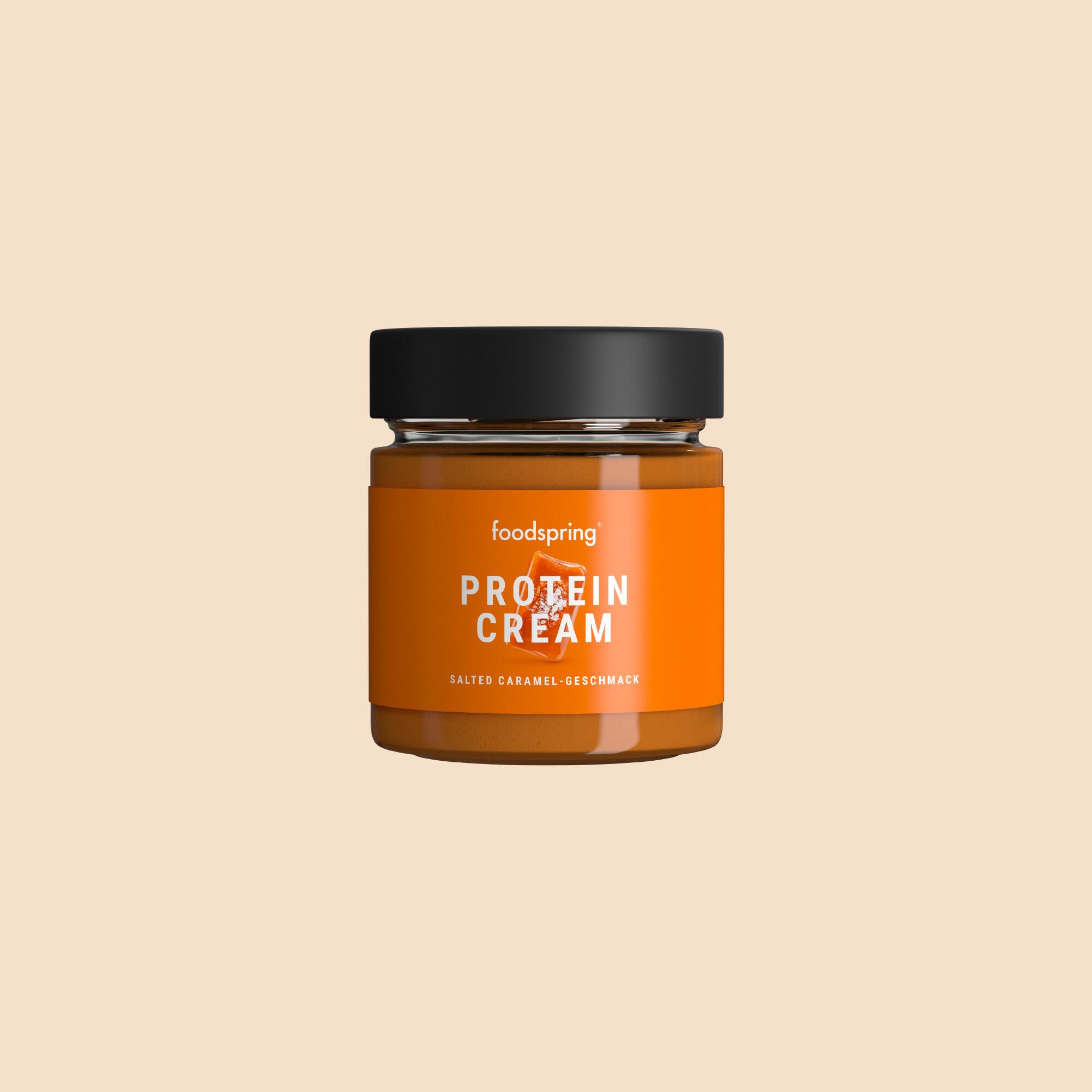 Karamellcreme Protein-Brotaufstrich Foodspring salziges Karamell 200 g ...