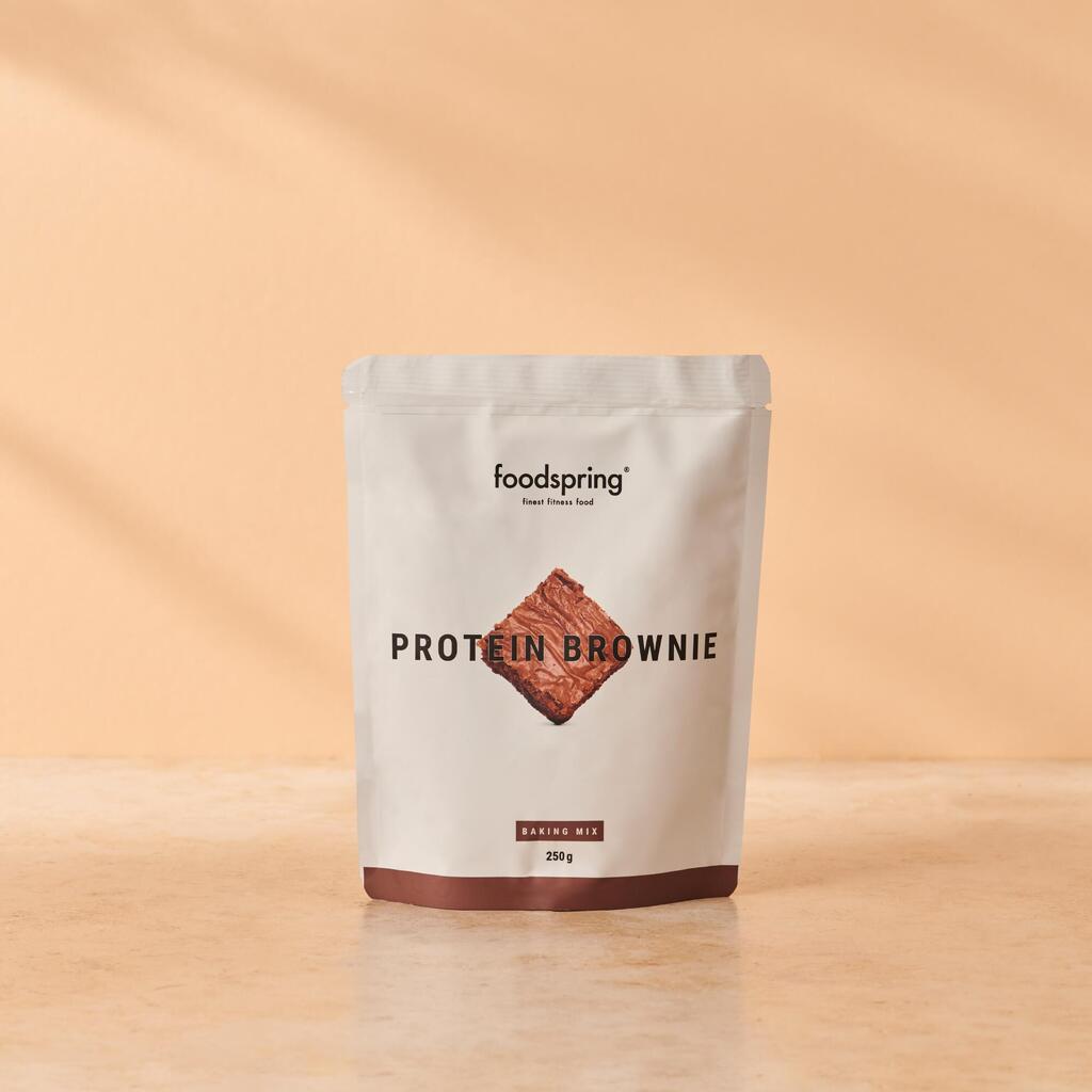 Protein-Brownie Mix Foodspring Schoko 250 g 