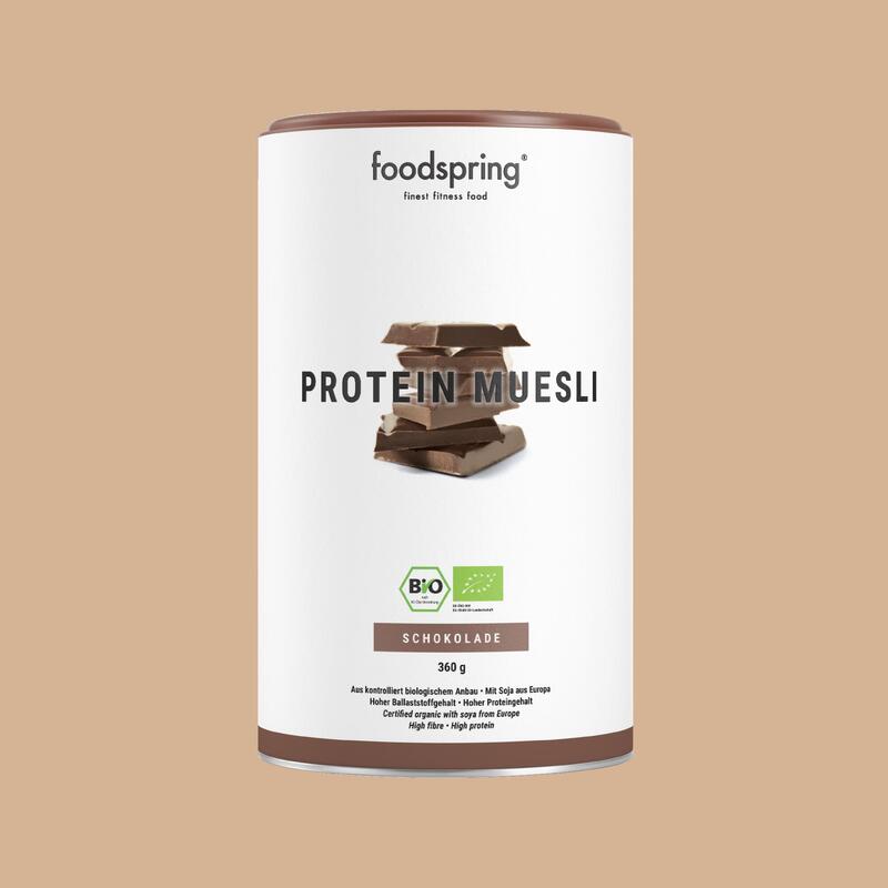 Muesli proteico Foodspring gusto cioccolato 360g