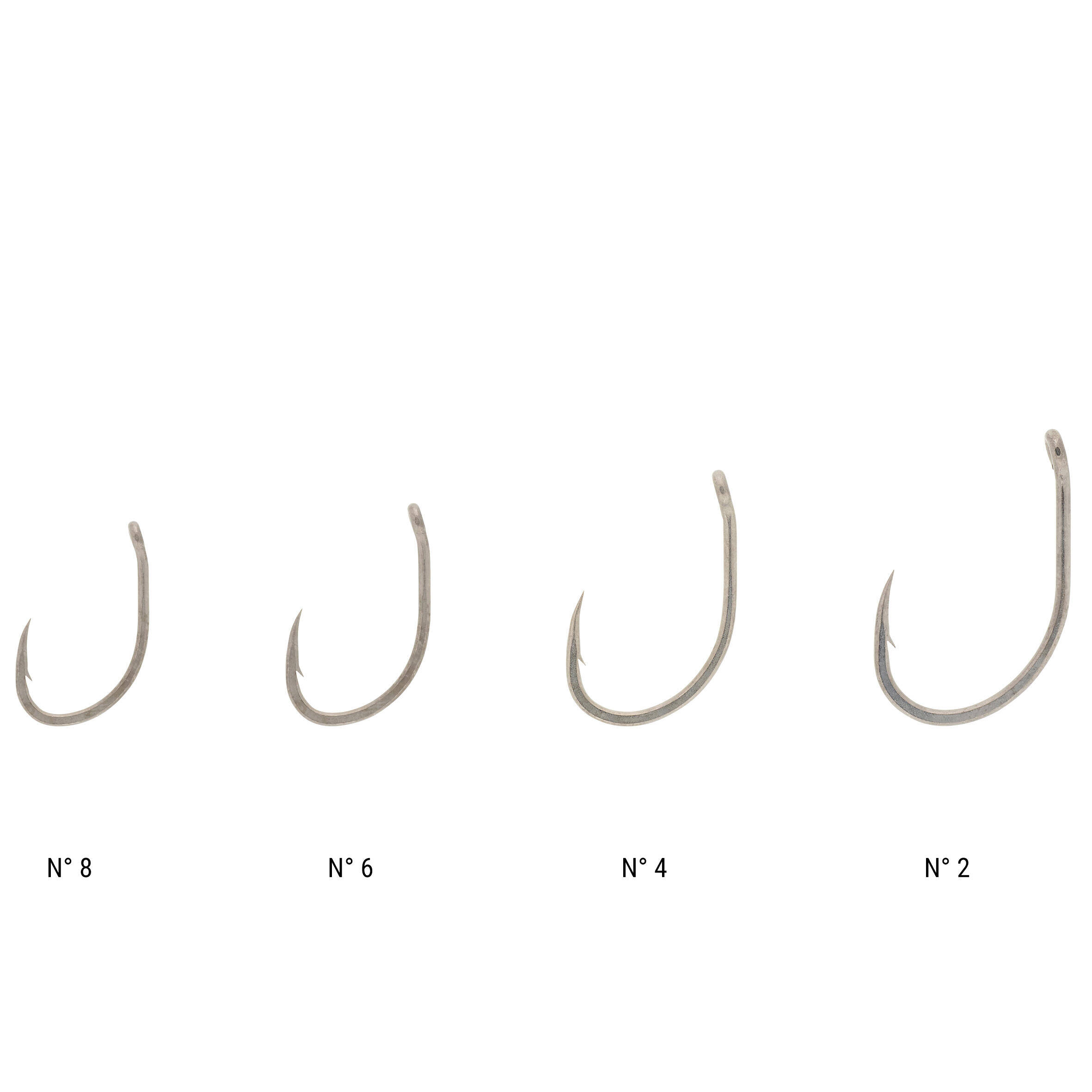 Carp fishing hook - 500 Wide -  4