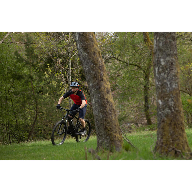 Cyklistický dres na horské kolo EXPL500 červený 