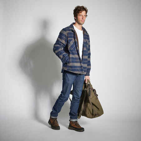 OVERSHIRT SHERPA JACKET 500 BLUE