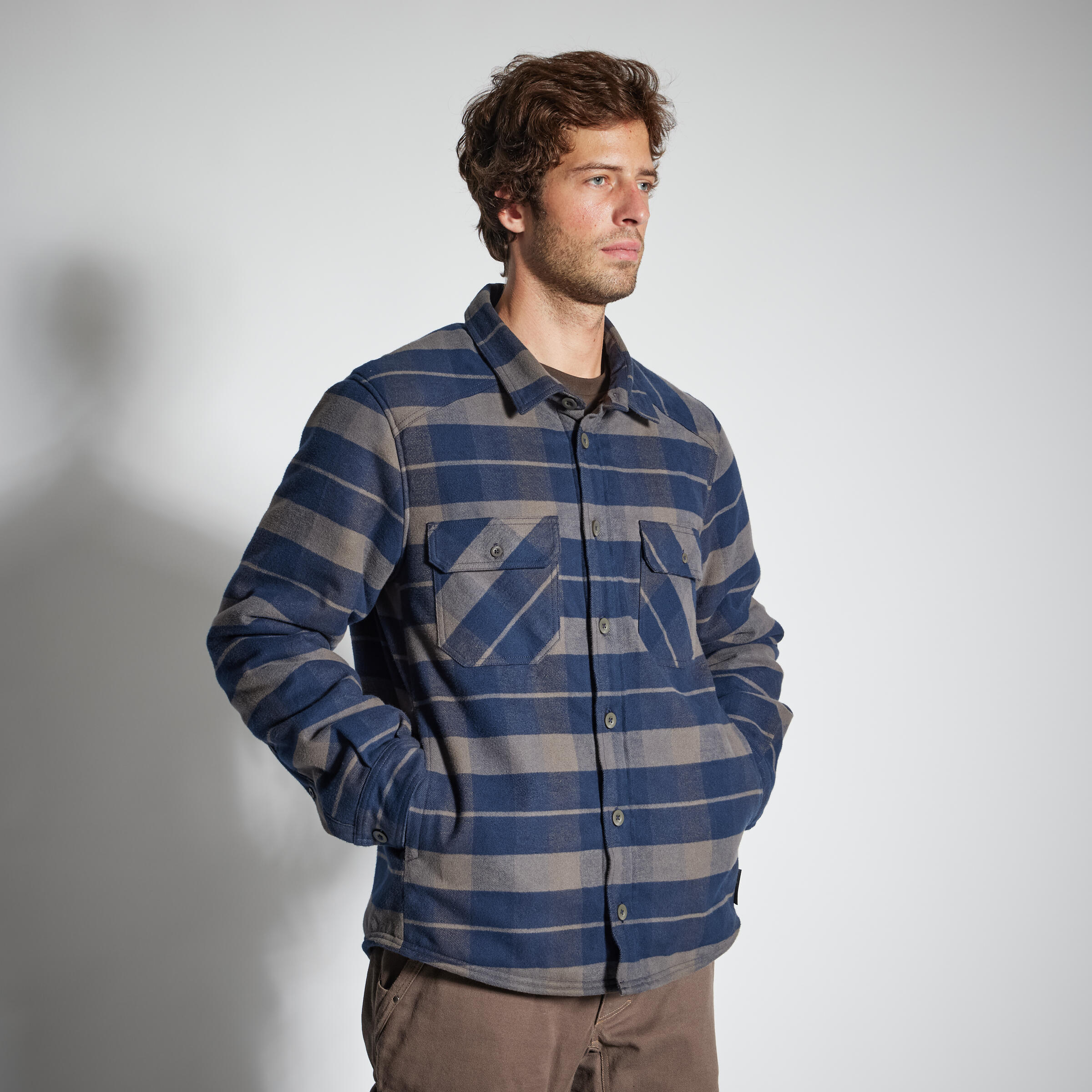 GIACCA BLU 500 OVERSHIRT