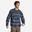 Outdoorhemd 500 Flanell blau 