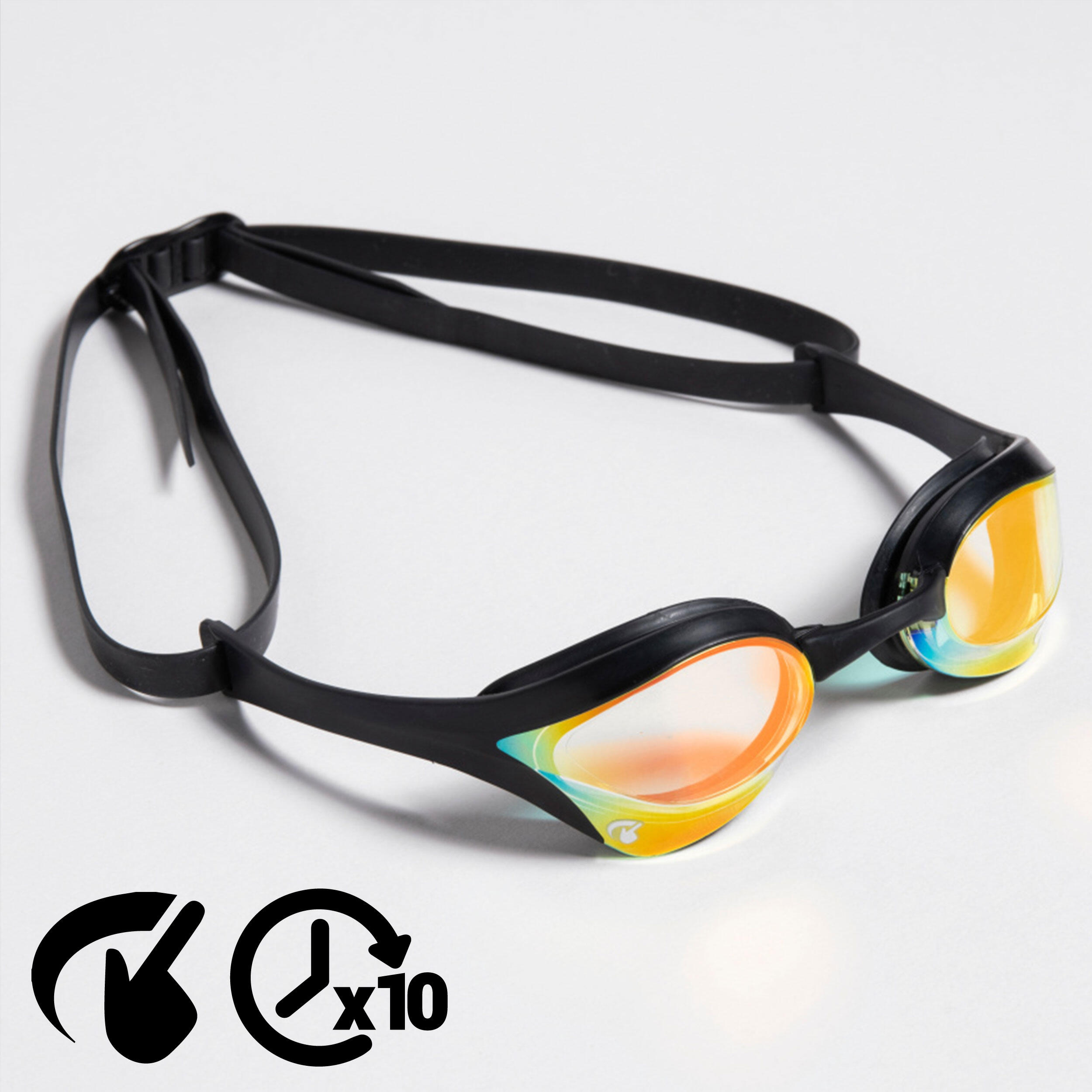 Gafas Natación Arena Cobra Ultra Swipe Espejo Oro 3/8