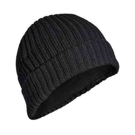 KNITTED WOOL HAT 900 BLACK