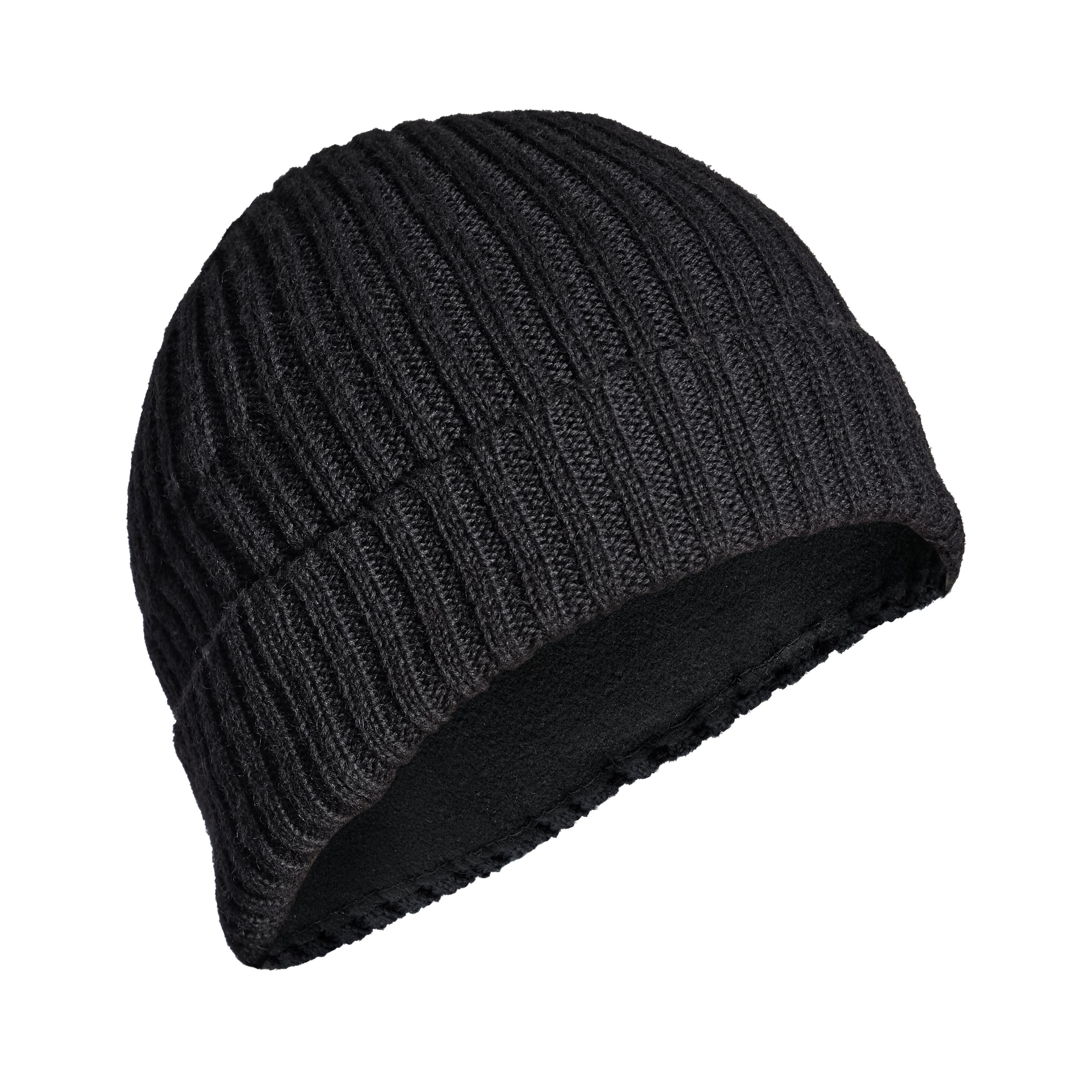KNITTED WOOL HAT 900 BLACK 4/7