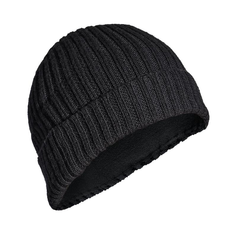 Gorro Caza Solognac 900 Negro Calido Punto Lana