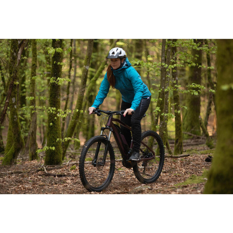 Damen MTB Fahrrad-Regenjacke – Expl 700 blau 