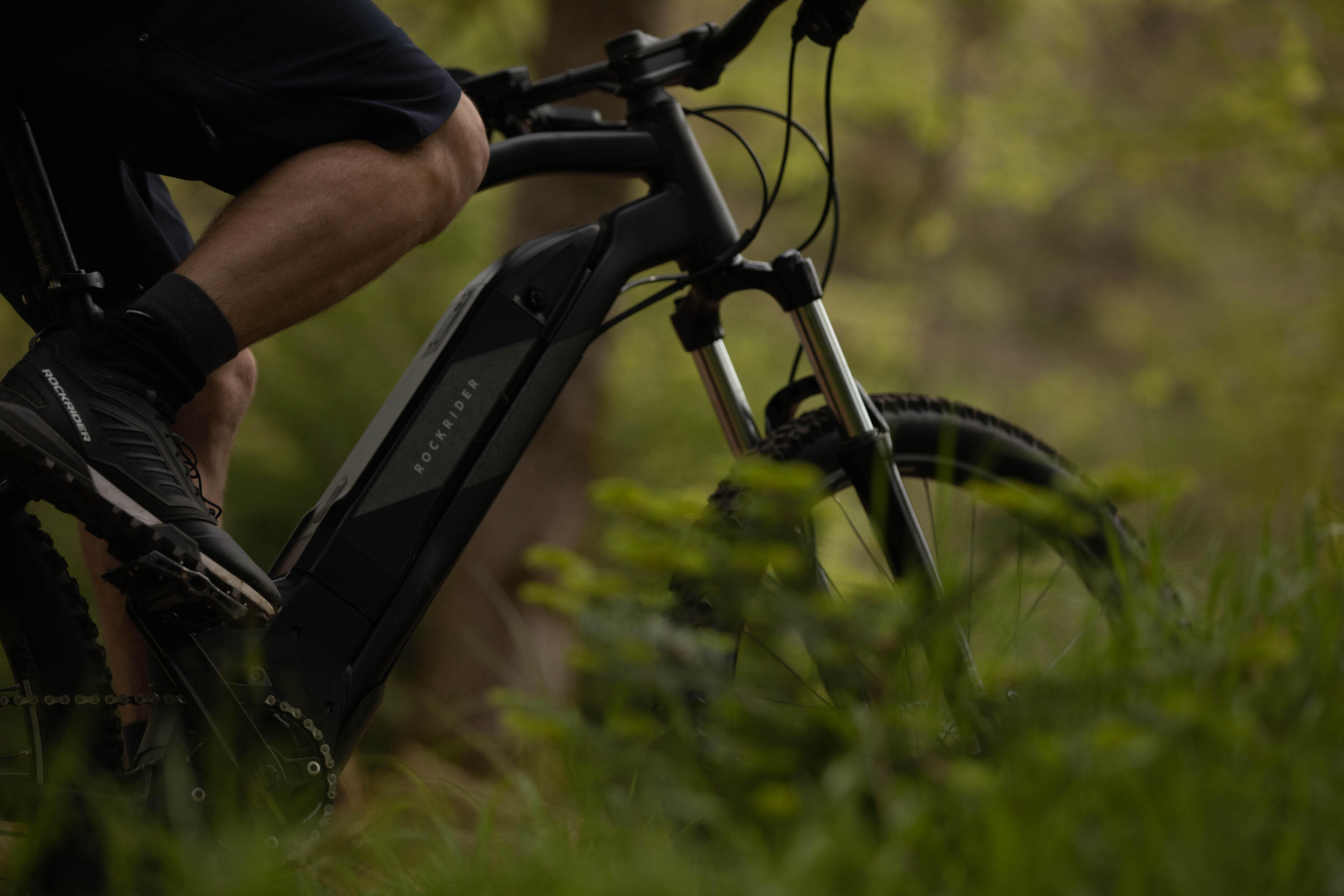 Segunda vida - Bicicleta eléctrica de montaña  27,5" Ebike Rockrider E-ST 500... 12/14