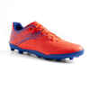 Kids' Dry Pitch Lace-Up Football Boots Agility 140 FG - Red/Blue