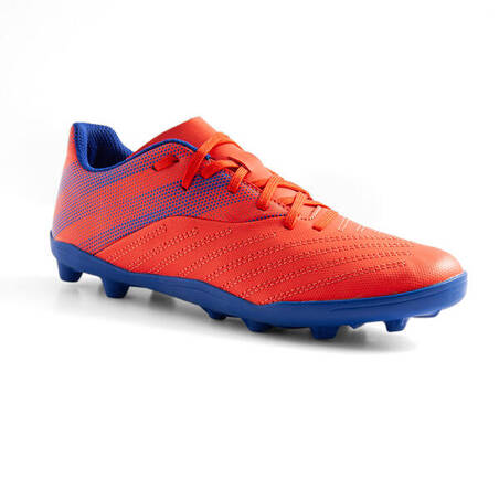 Sepatu Sepak Bola Lapangan Keras Anak Agility 140 FG - Merah/Biru