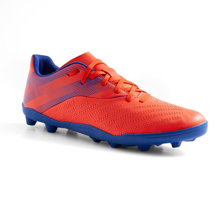 Sepatu Sepak Bola Lapangan Keras Anak Agility 140 FG - Merah/Biru