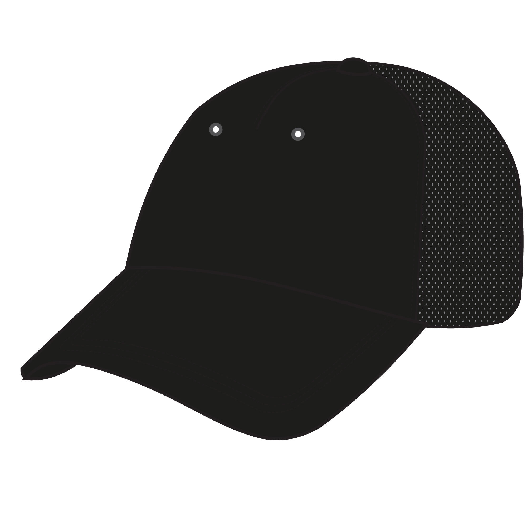 Cappellino adulto fitness nero 12/20