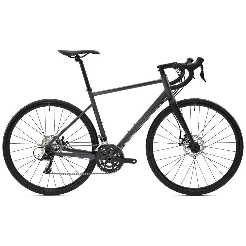 Bicicleta Carretera/Cicloturismo Triban RC500 Negro Sora/Prowheel