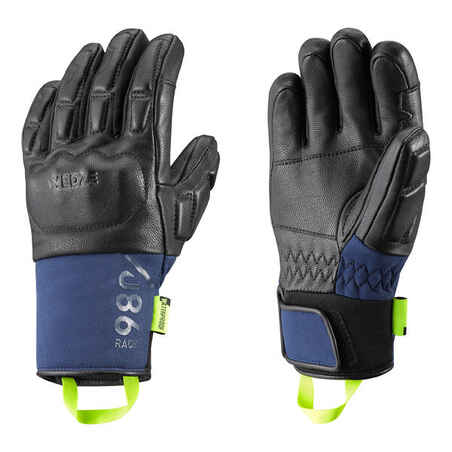 Kids’ Ski Gloves with finger reinforcements - 980 - Black