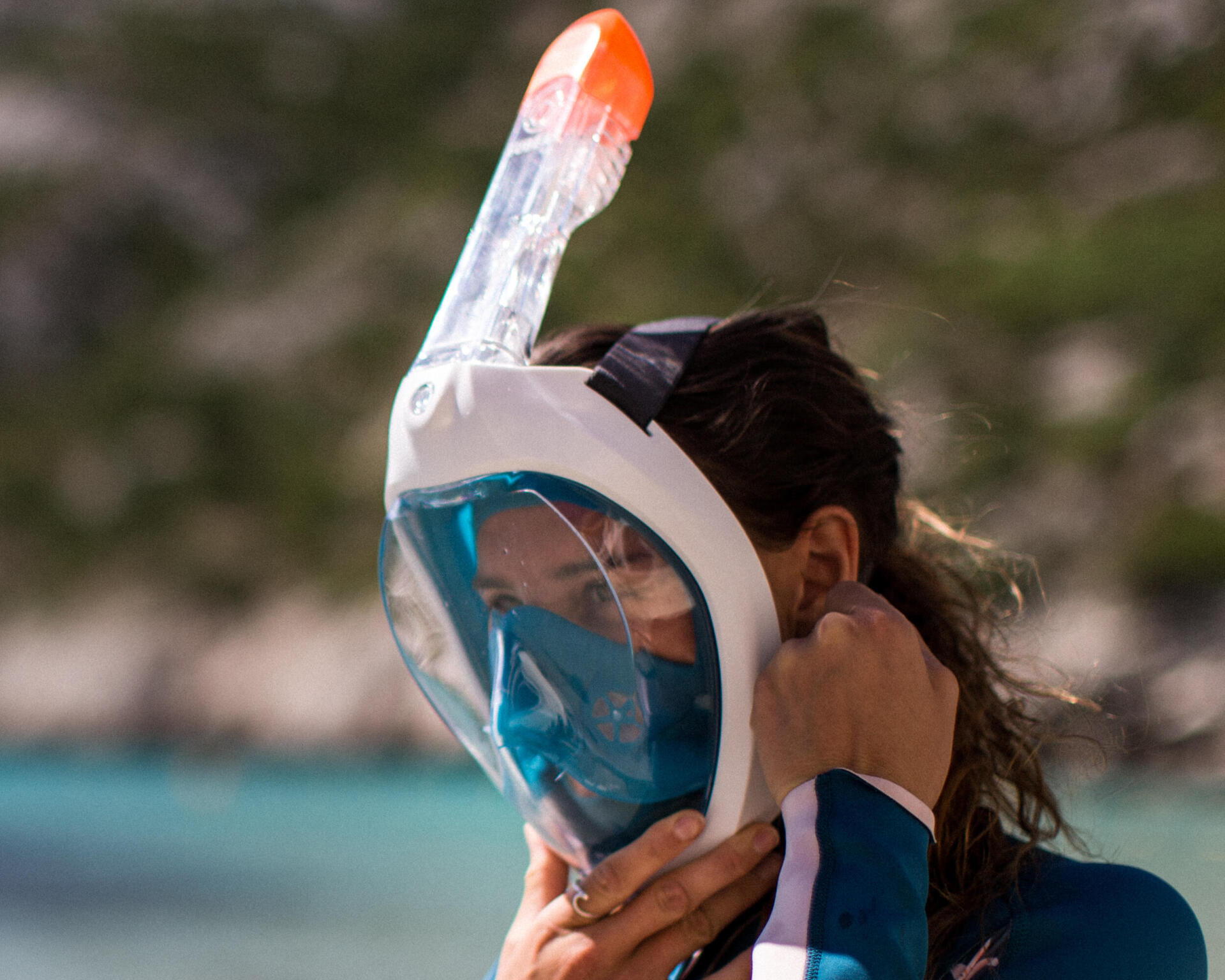 ONDERDELEN EASYBREATH-SNORKELMASKER