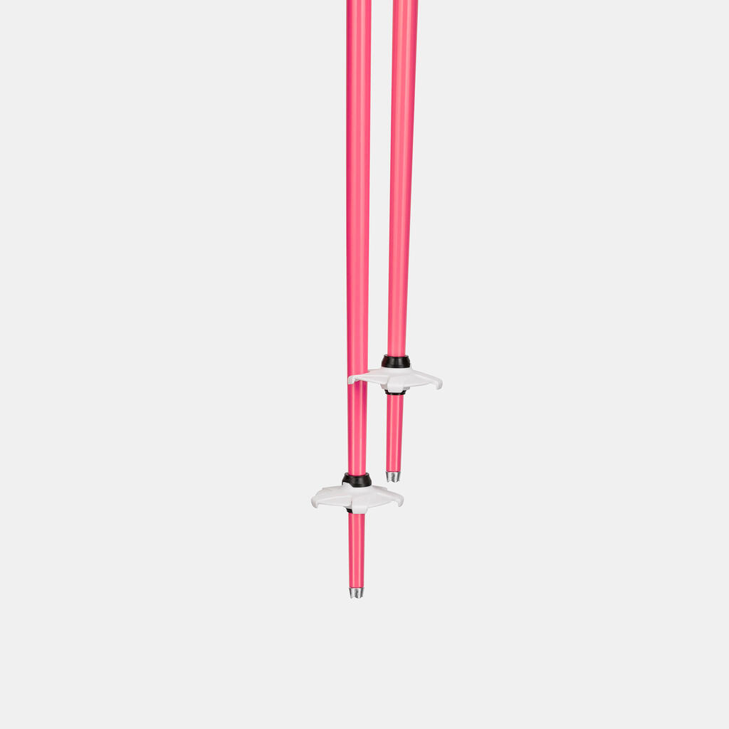 DOWNHILL SKI POLES - BOOST 500 SAFETY - NEON PINK