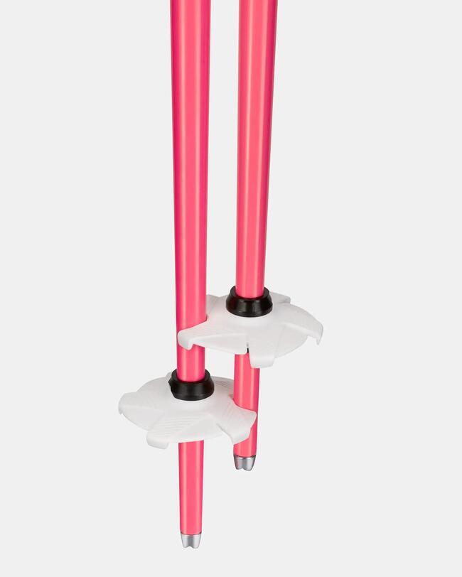 BÂTONS DE SKI ALPIN - BOOST 500 SAFETY - ROSE NÉON