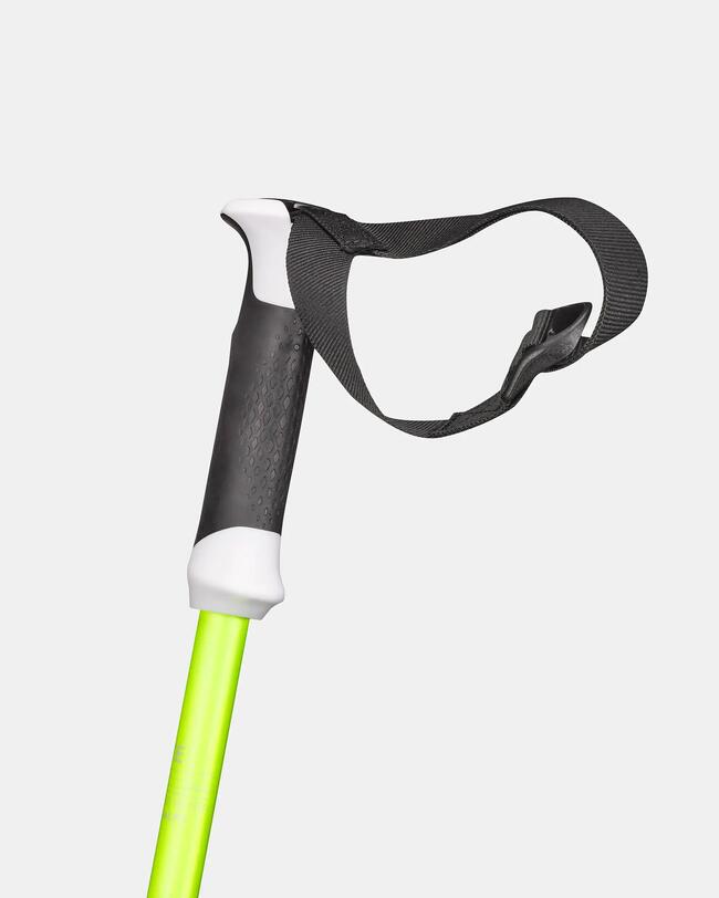 DOWNHILL SKI POLES  - BOOST 500 SAFETY - NEON YELLOW