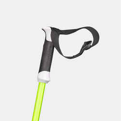 DOWNHILL SKI POLES  - BOOST 500 SAFETY - NEON YELLOW