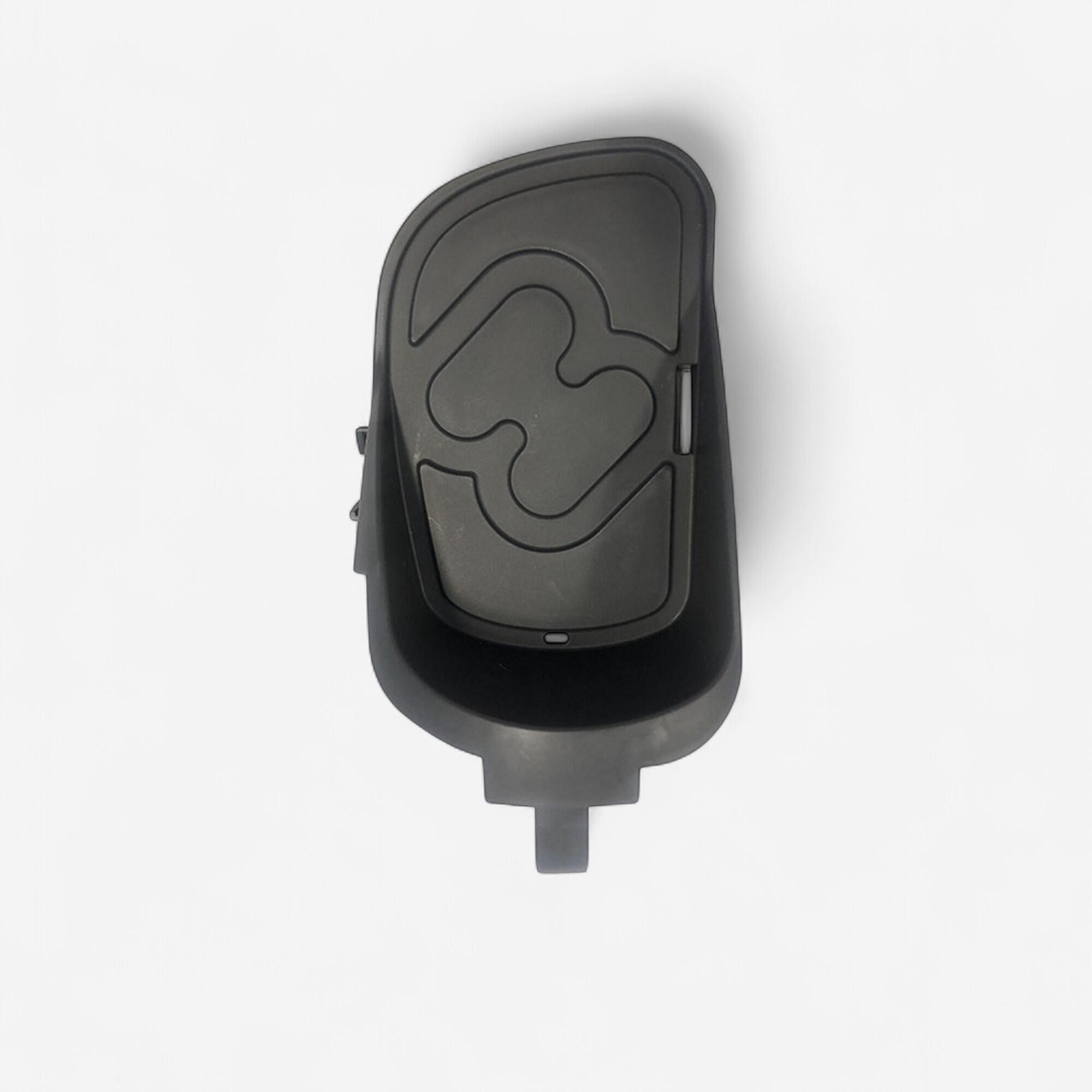 HAMAX Voetsteun voor Hamax Chill- of Buddy-fietsstoeltje zwart