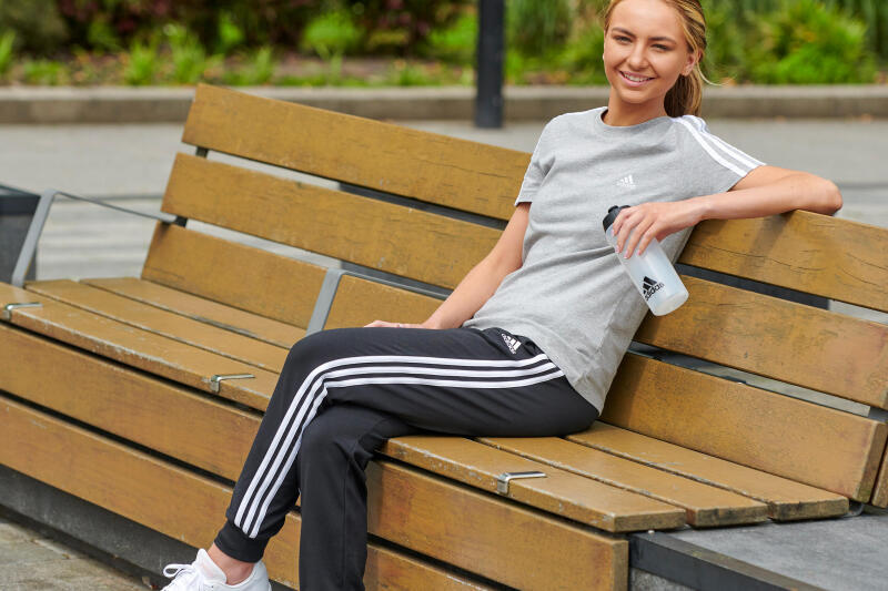 Koszulka z krótkim rękawem damska Adidas Gym & Pilates