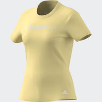 T shirt Adidas jaune linear FR