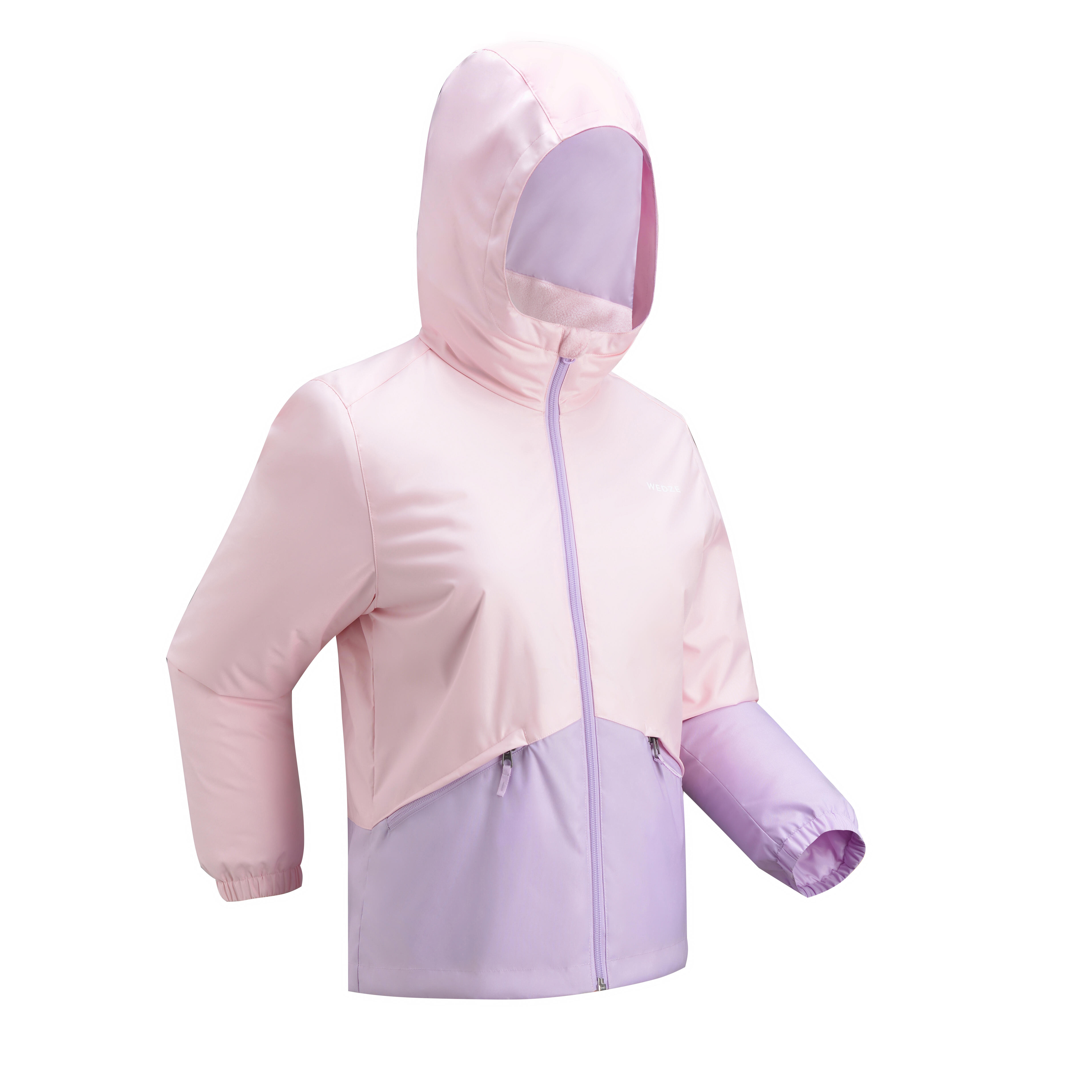 Junior Girls' Ski Jacket 100 - Pink