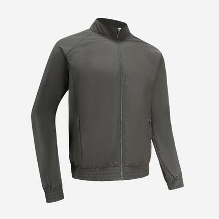 Trainingsjacke Herren atmungsaktiv - Essential grün